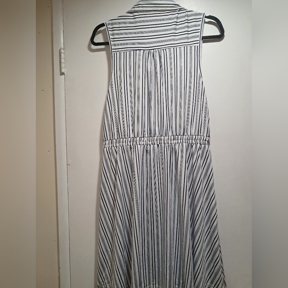 NWT Indigo Rose Striped Sleeveless Shirt Dress with Belt - Size M - Picture 15 of 16